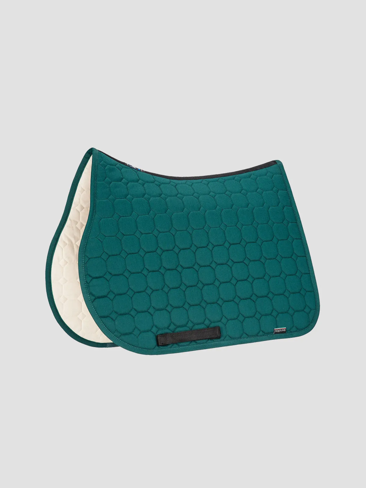 Equiline Octagon Plain Saddle Blanket - Jumping Style