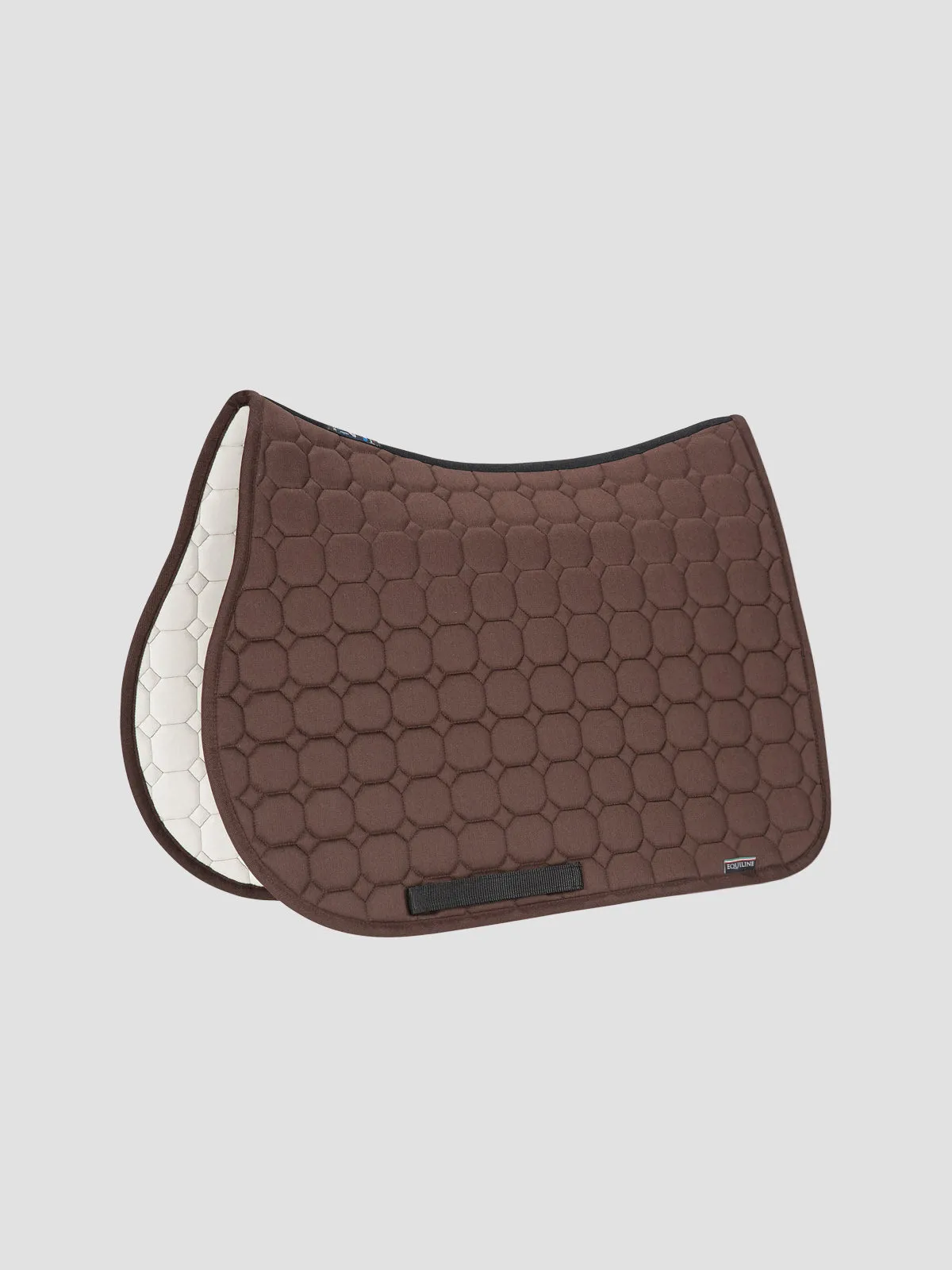 Equiline Octagon Plain Saddle Blanket - Jumping Style