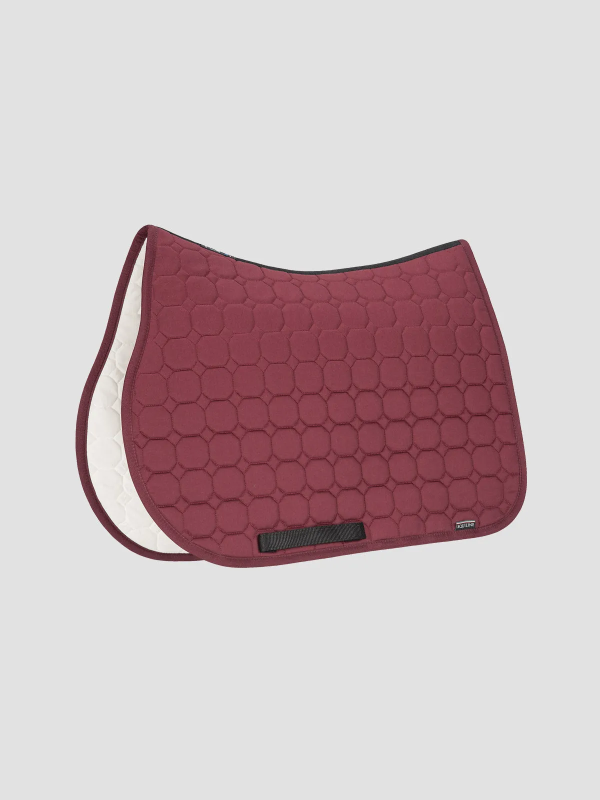 Equiline Octagon Plain Saddle Blanket - Jumping Style