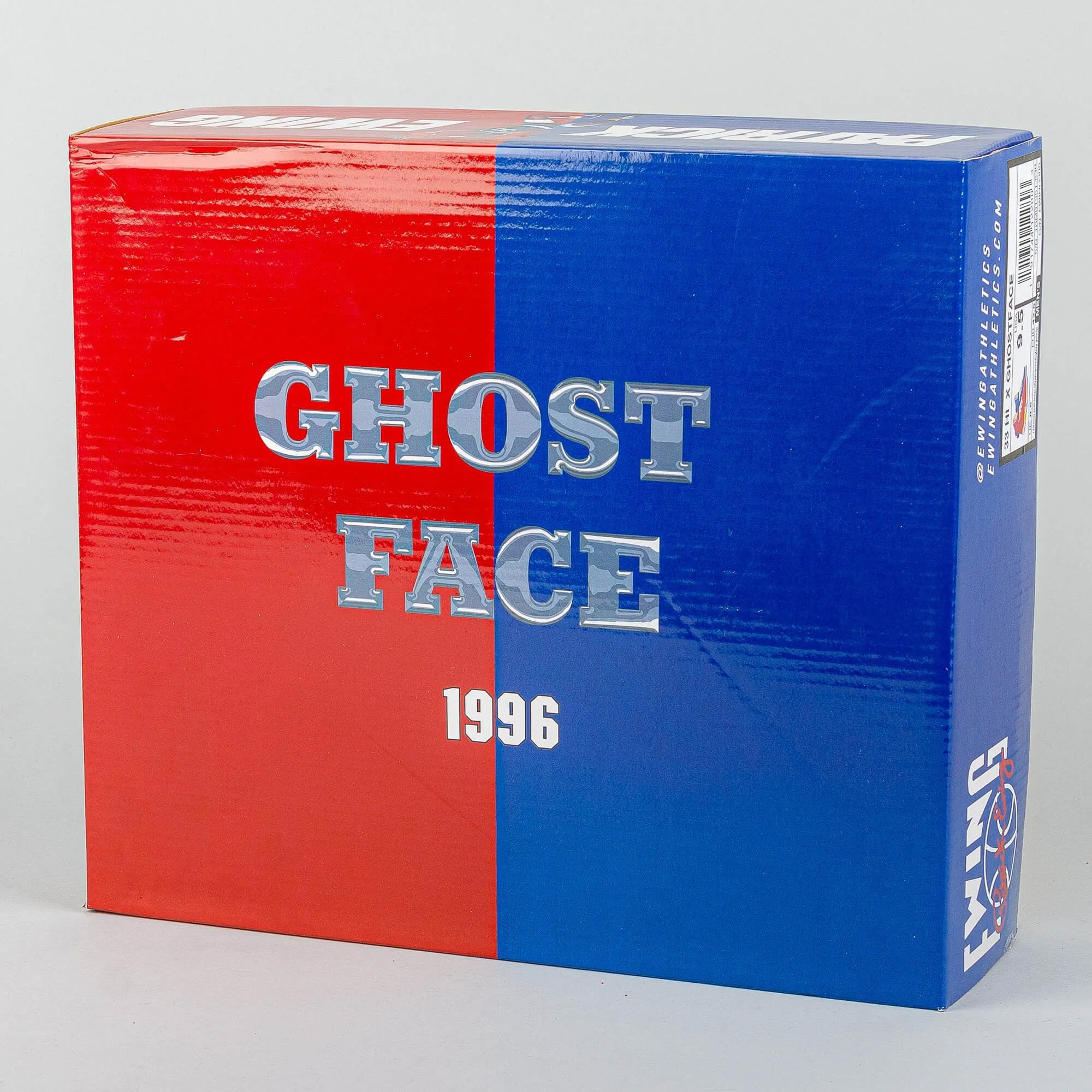 EWING 33 HI x GHOSTFACE KILLAH / IRONMAN 25th ANNIVERSARY - CHINESE RED/DEEP ULTRAMARINE/SAFETY YELLOW