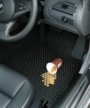 Exact Fit Rubber Tailored Car Mats Toyota Prius Taxi version (2005-2009)
