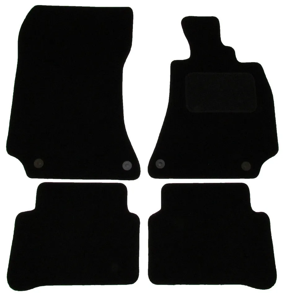Exact Fit Tailored Car Mats Mercedes E Class [With 4 Clips] [Driver & Passenger] Xl (2013-Onwards)
