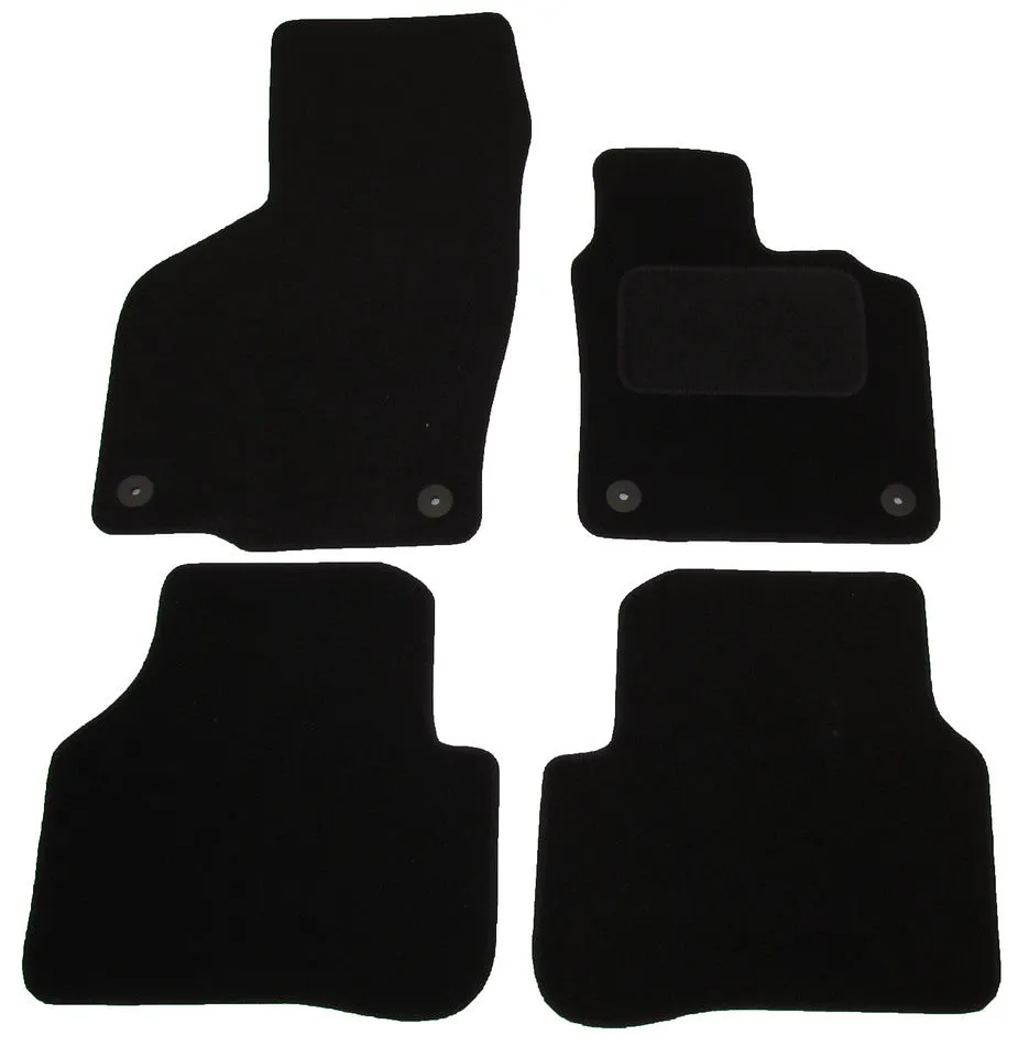 Exact Fit Tailored Car Mats VW Passat [Round Clips] (2007-2015)