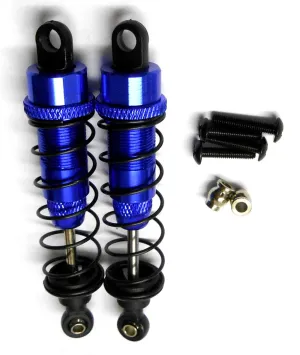 F104004NB 1/10 Scale Off Road Buggy RC Alloy Shock Absorber Damper 2 Blue 80mm