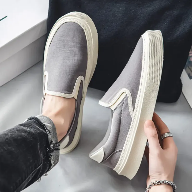 Finn - Grijze Slippers voor Heren