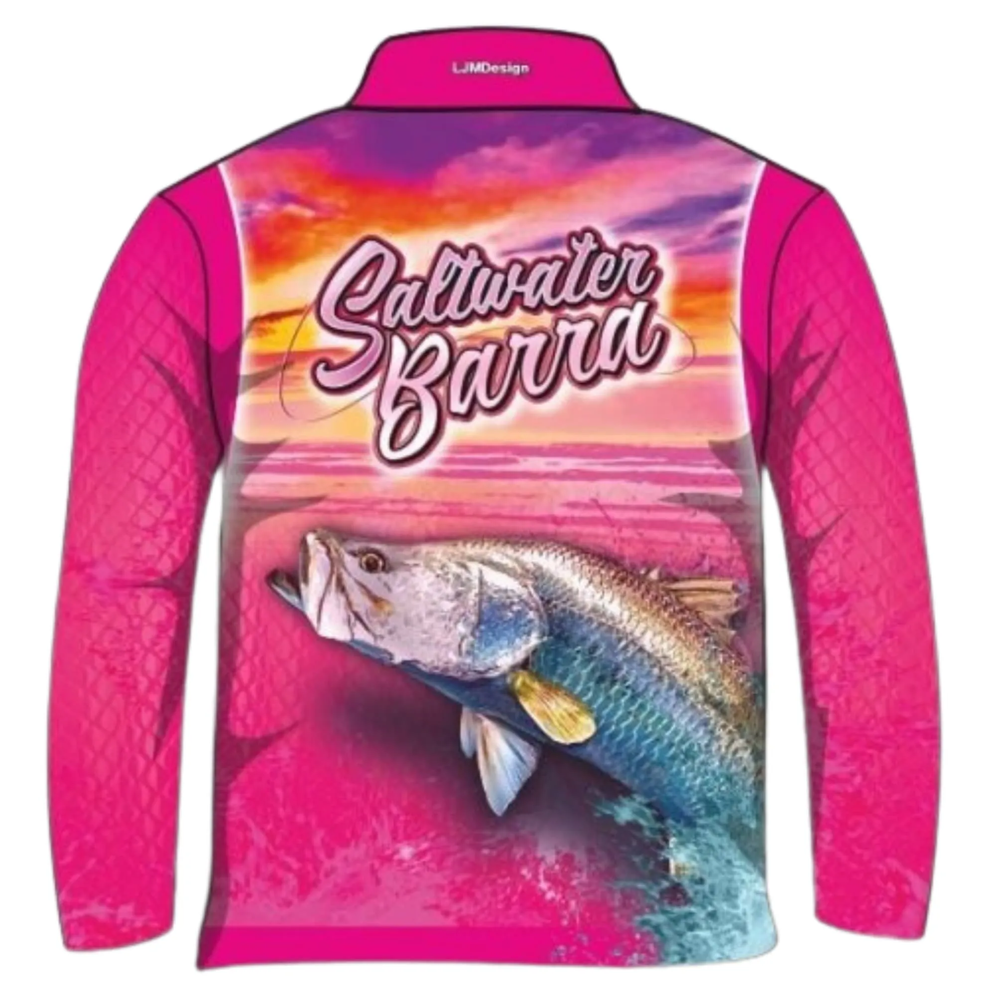Fishing | Barramundi Saltwater Pink Fishing Shirt ★Pre-Order★