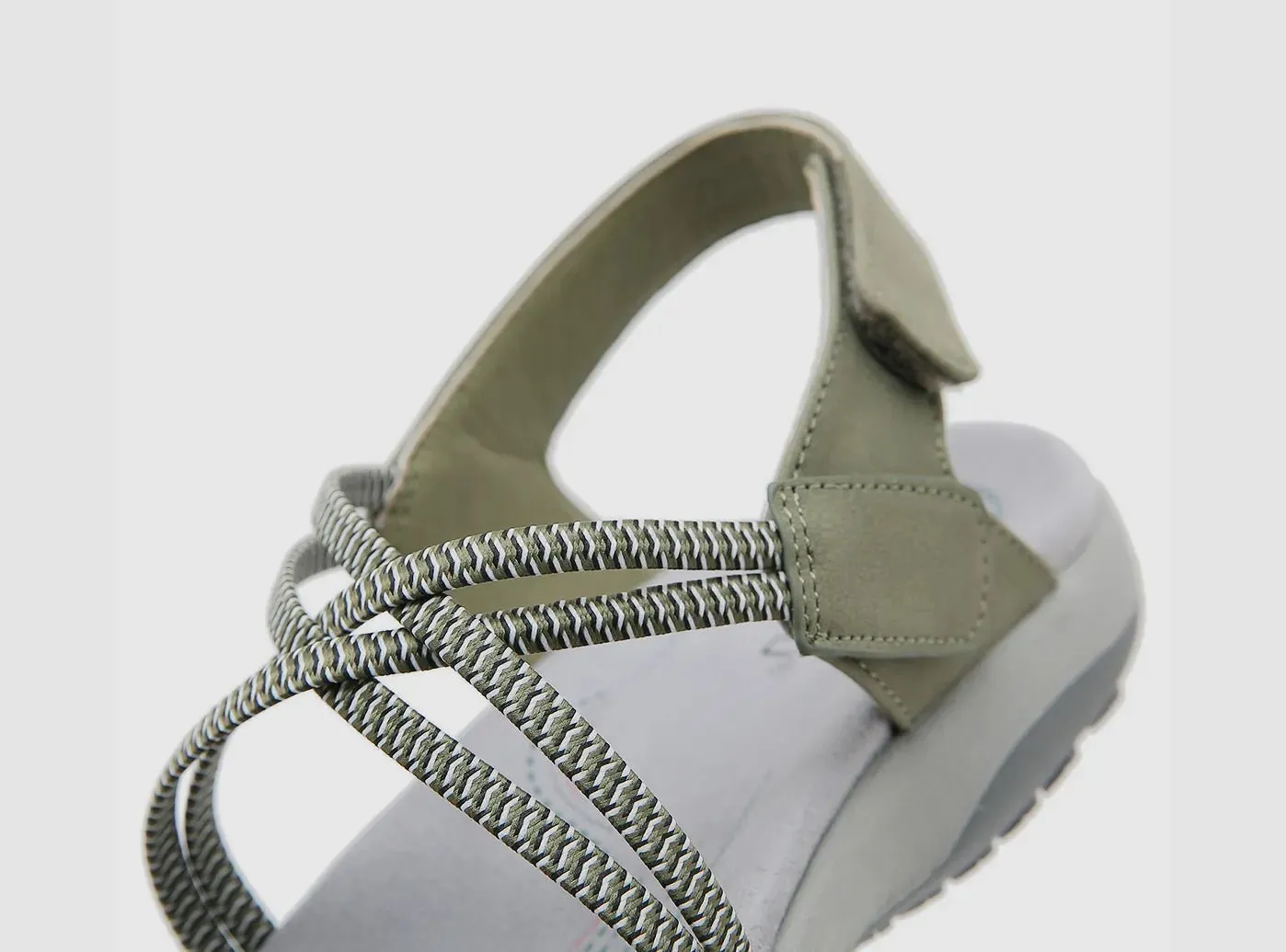 FitVille Women's Criss Cross Strap Sandals