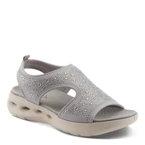Flexus by Spring Step Women's Gosselin Open Toe Sandal - Grey