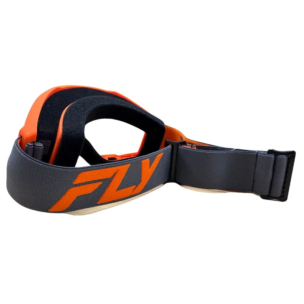 Fly Focus Orange/Charcoal Clear Goggle