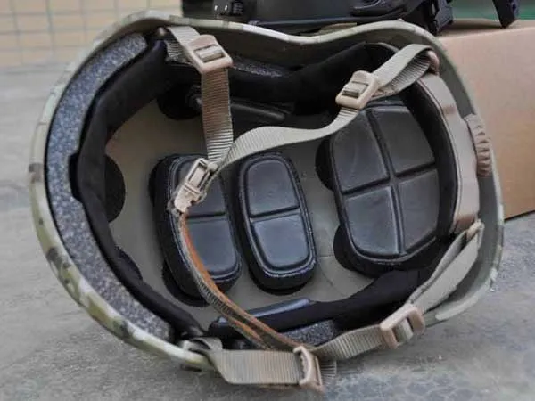 FMA ACH Occ-Dial Liner FAST / MICH Helmet Kit - Tan