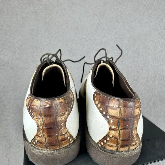Footjoy Classics Dry Premiere Mens Golf Shoes BROWN Size 8.5C Leather FJ
