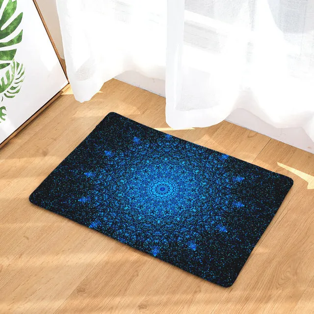 Geometric Print Anti-slip Door Mat - 28 Designs