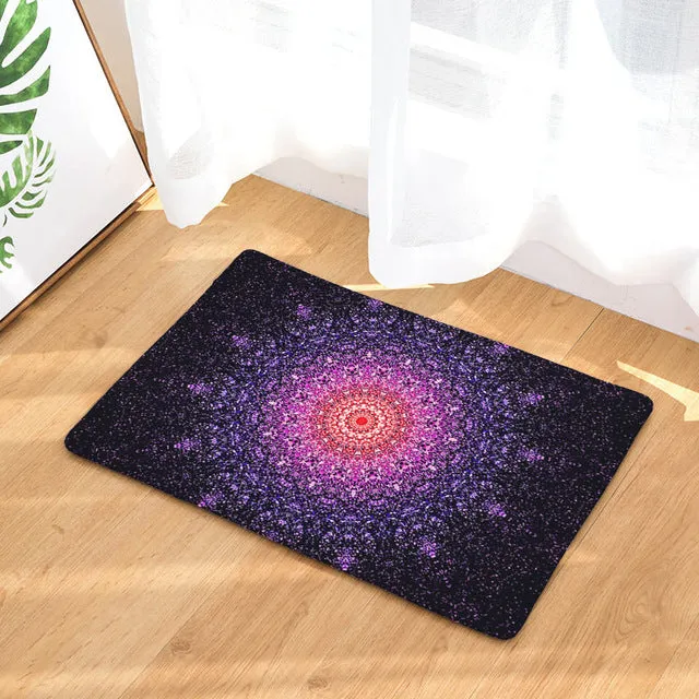 Geometric Print Anti-slip Door Mat - 28 Designs