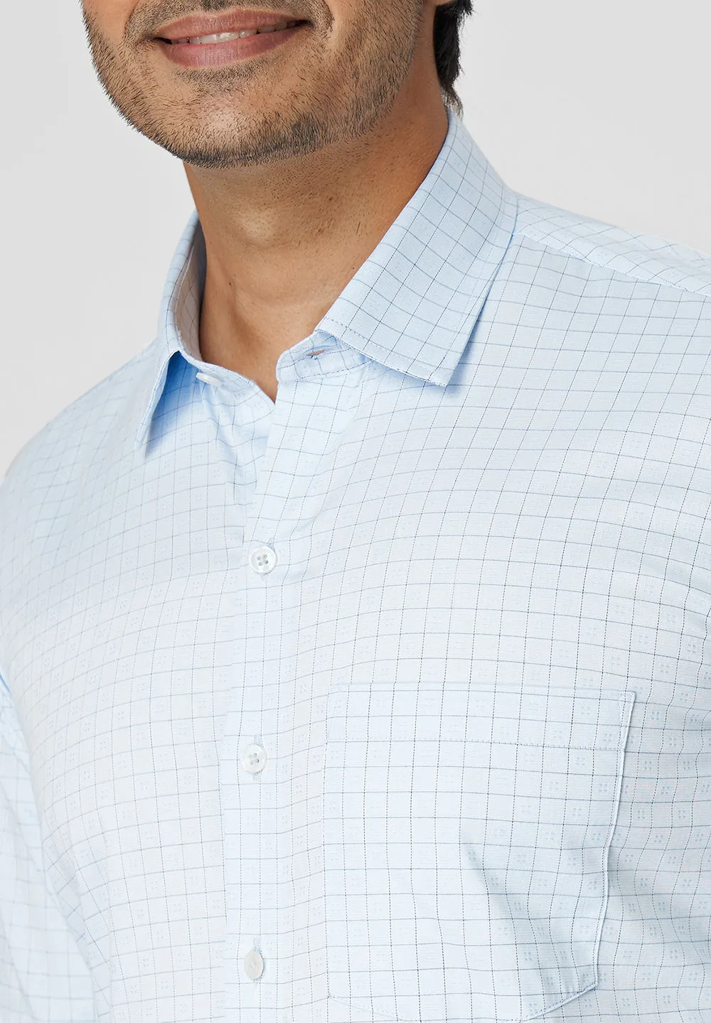 Giza Pure Cotton Formal-Regular Fit Shirt - 39090