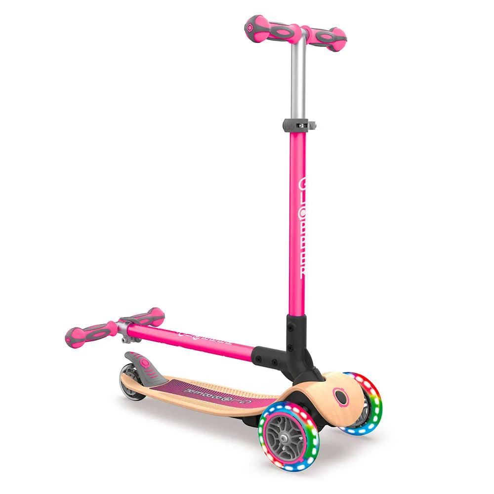 Globber Primo Foldable Wood With Lights