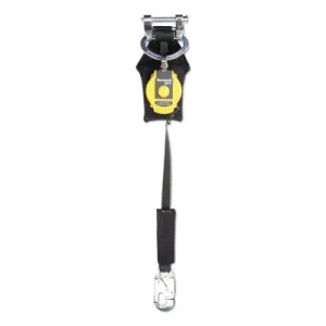 Honeywell TurboLite™ Flash Aerial Lift Series Fall Limiter, 4.5 ft, Single, Alum Captive Eye Carabiner, Harness, 420 lb, MFLAFA-18/4.5FT