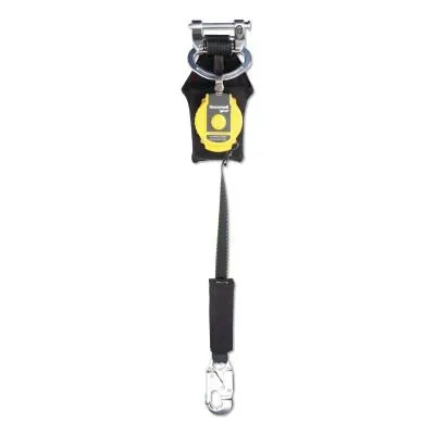 Honeywell TurboLite™ Flash Aerial Lift Series Fall Limiter, 4.5 ft, Single, Alum Captive Eye Carabiner, Harness, 420 lb, MFLAFA-18/4.5FT