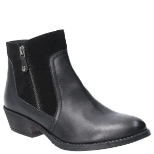 Hush Puppies Isla Zip Up Ankle Boot