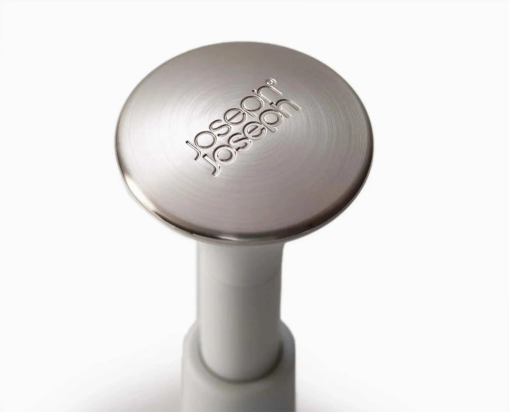 Joseph Joseph Push & Tear Kitchen Roll Holder Light Stone