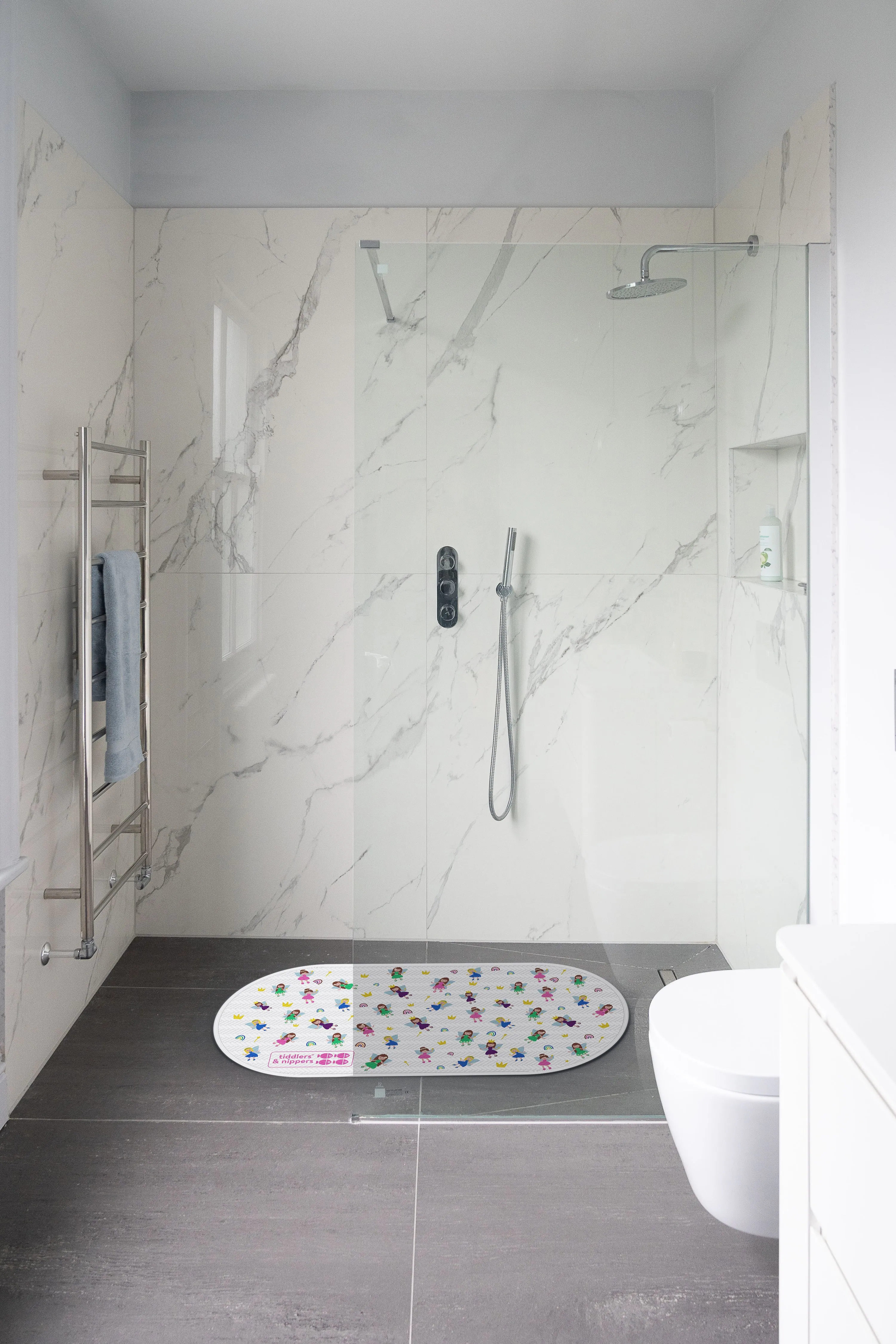 Kids & Baby Anti-Mould Mildew & Anti-Slip Bath / Shower Mat | 79cm x 39cm