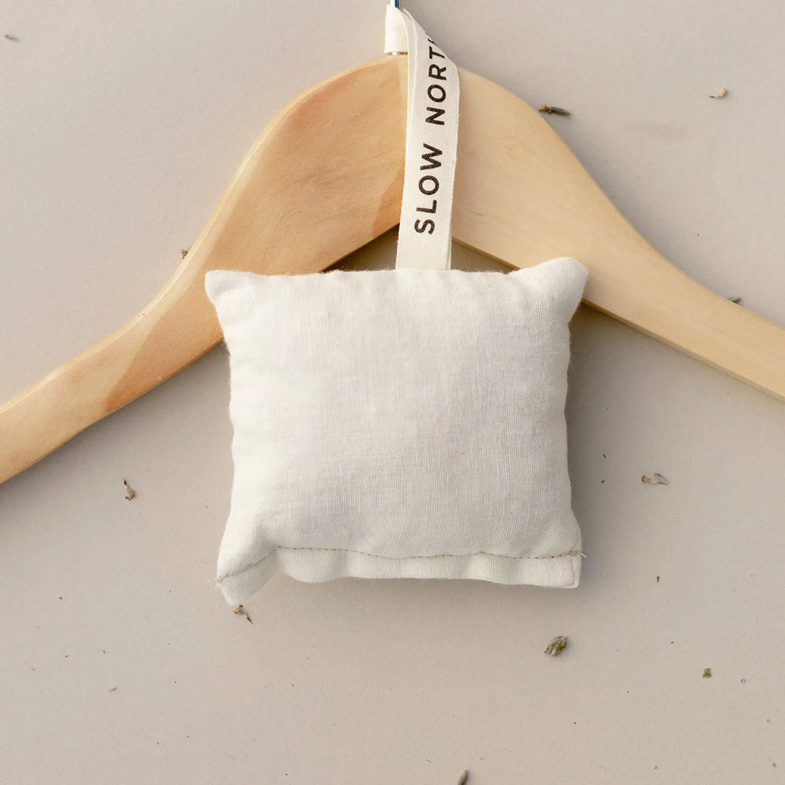 Lavender   Cedar Sachet Pouch - Cotton Natural