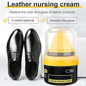 Leather Cleaning Liquid Cream(1 Black  1Brown)