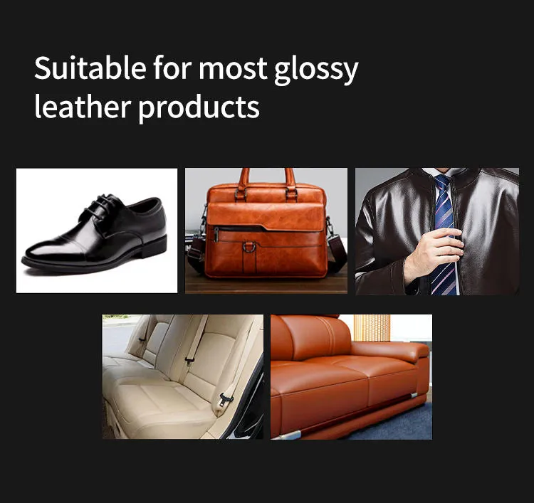 Leather Cleaning Liquid Cream(1 Black  1Brown)