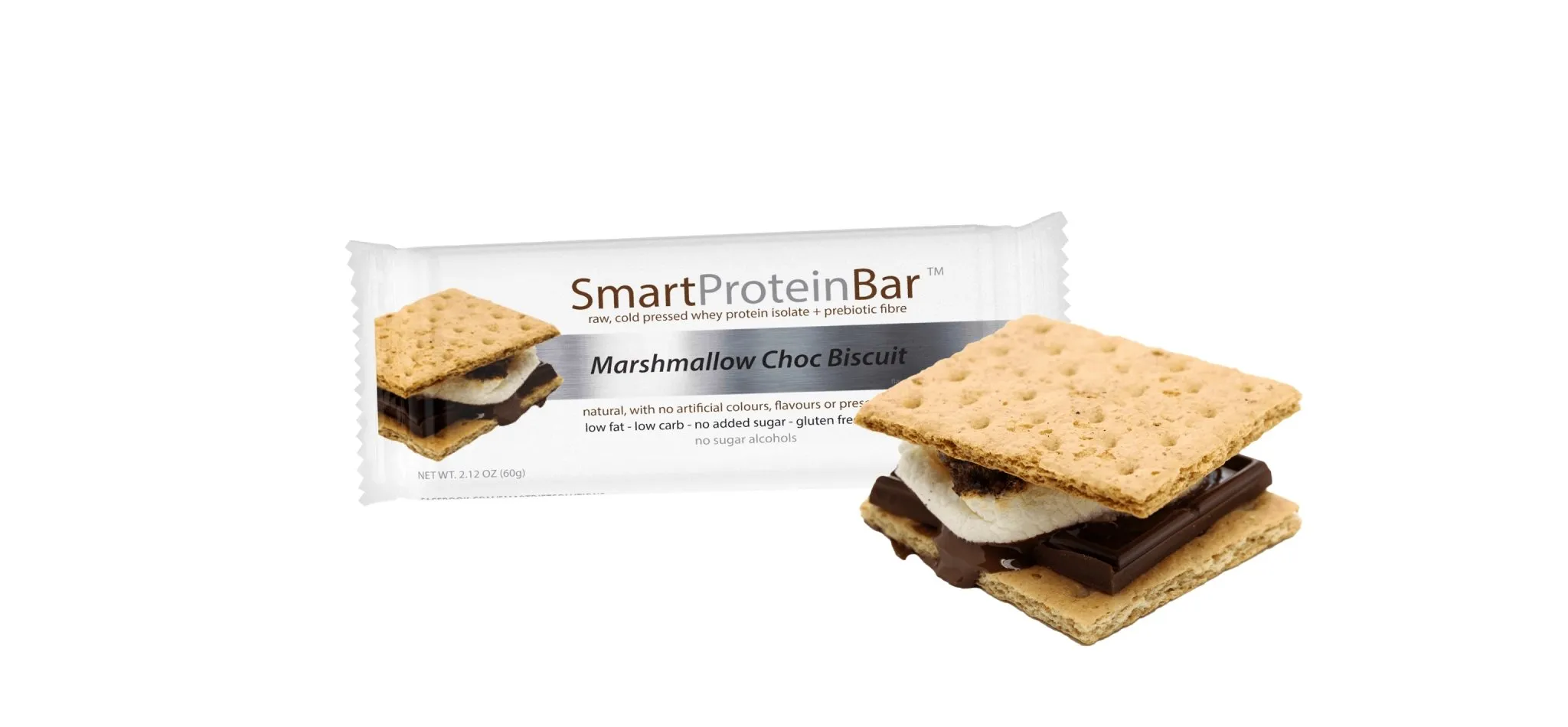 Marshmallow Choc Biscuit Smart Protein Bar