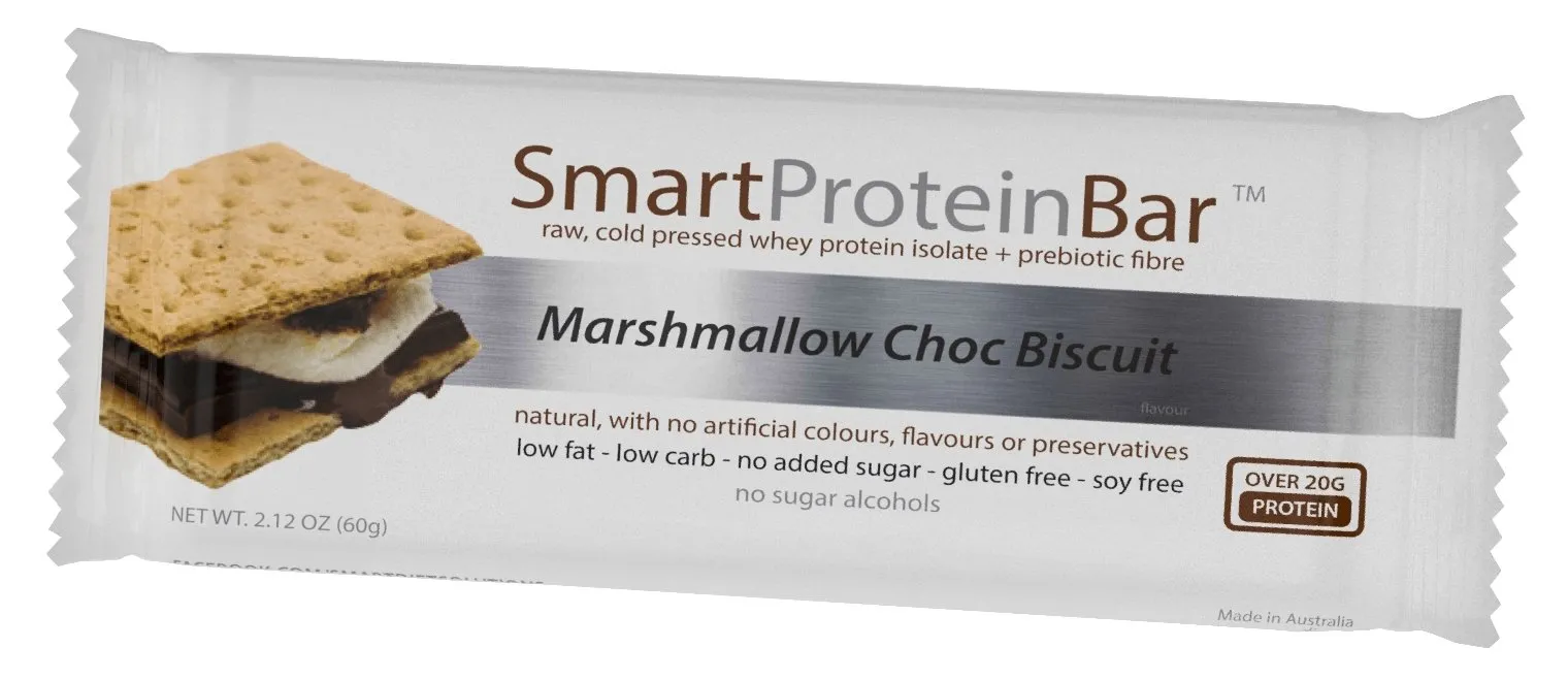 Marshmallow Choc Biscuit Smart Protein Bar