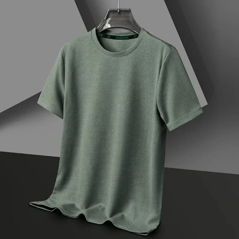 Mason | Men Waffle Knit T-Shirt – Breathable - 4 Season Comfort
