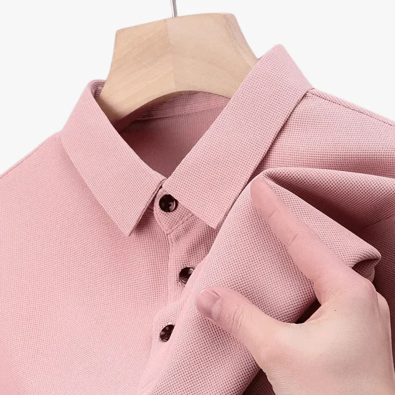 Mason | Men’s Waffle Polo – Breathable 4-Season Comfort - Stylish & Comfortable Fit