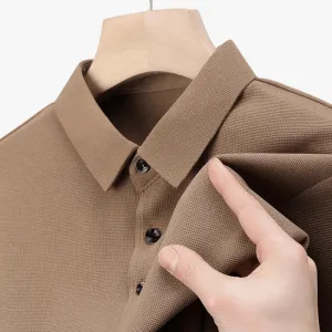 Mason | Men’s Waffle Polo – Breathable 4-Season Comfort - Stylish & Comfortable Fit