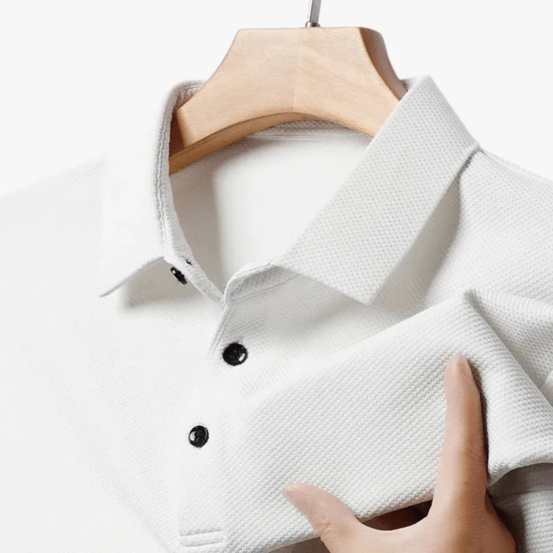 Mason | Men’s Waffle Polo – Breathable 4-Season Comfort - Stylish & Comfortable Fit