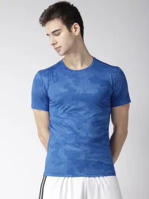 Men's Fitted Short Sleeve Printed T-shirt
