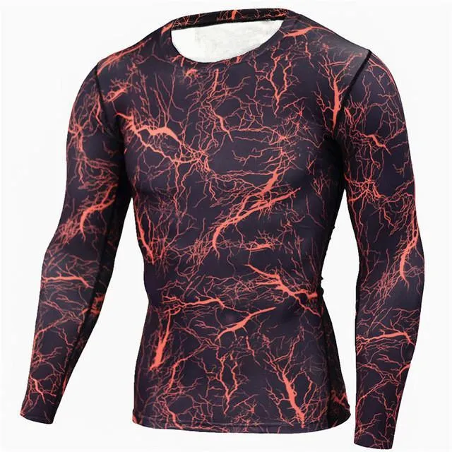 Military Quick Dry Camo Long Sleeve T-Shirt