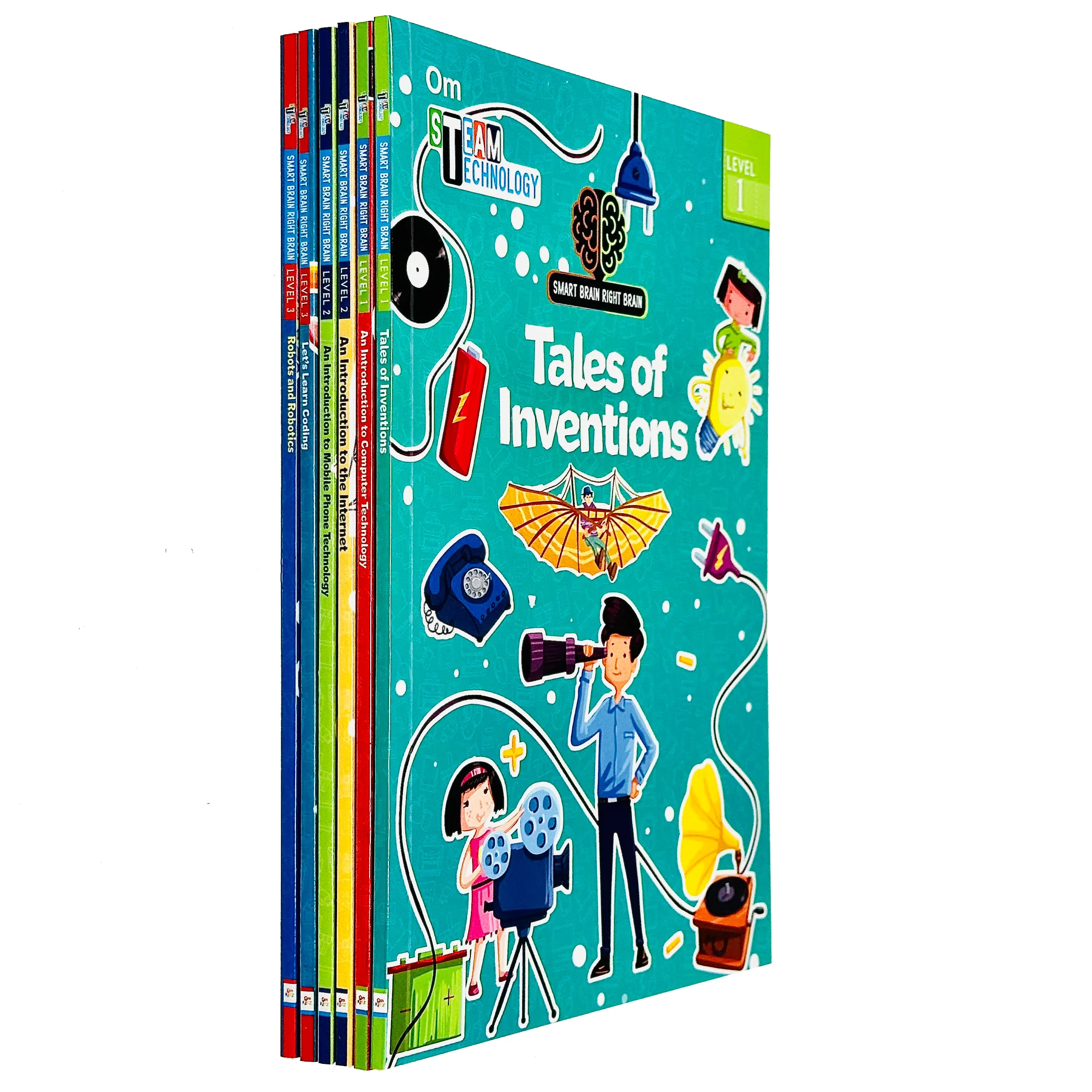 My first technology Library Set of 6 books Collection by Shweta Sinha ( Level 1 - 3 )