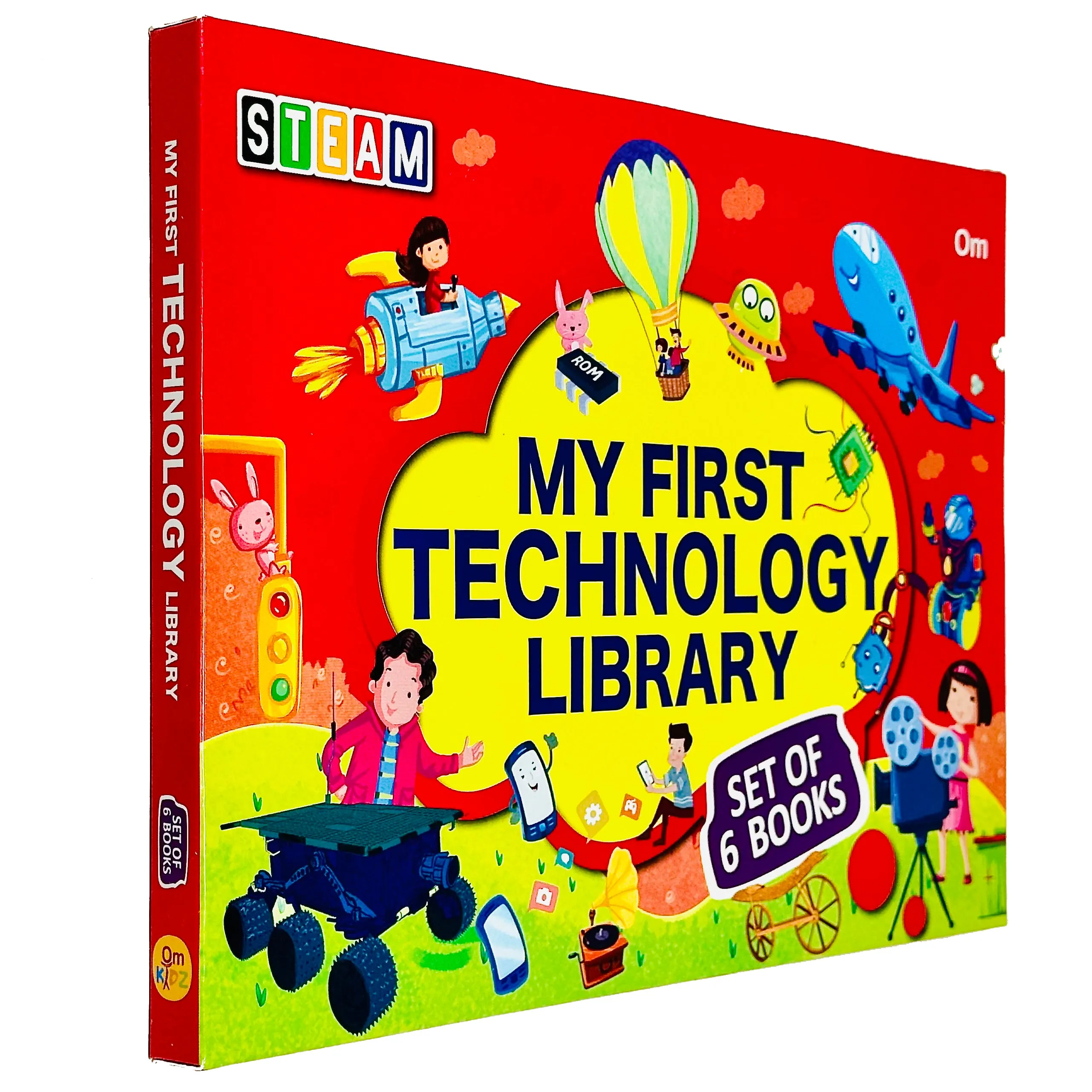 My first technology Library Set of 6 books Collection by Shweta Sinha ( Level 1 - 3 )