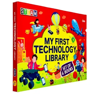 My first technology Library Set of 6 books Collection by Shweta Sinha ( Level 1 - 3 )