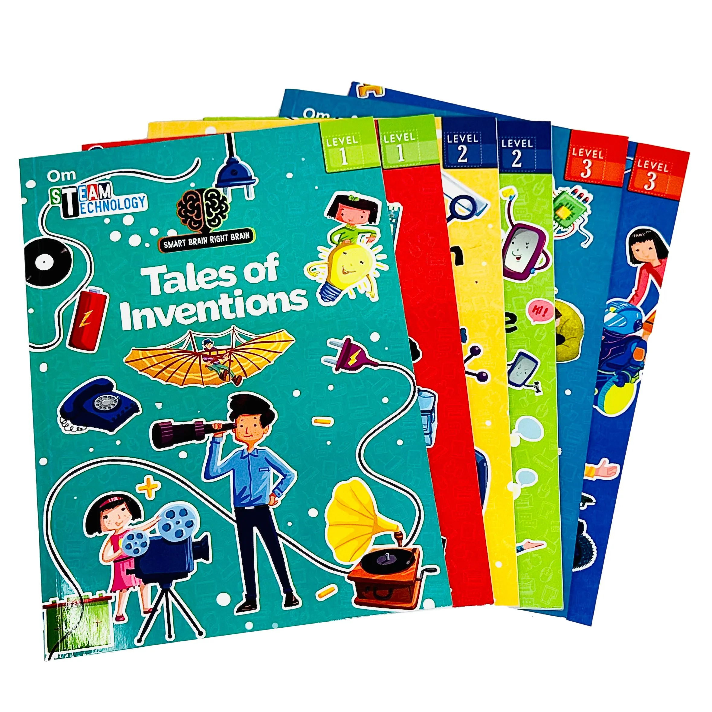 My first technology Library Set of 6 books Collection by Shweta Sinha ( Level 1 - 3 )