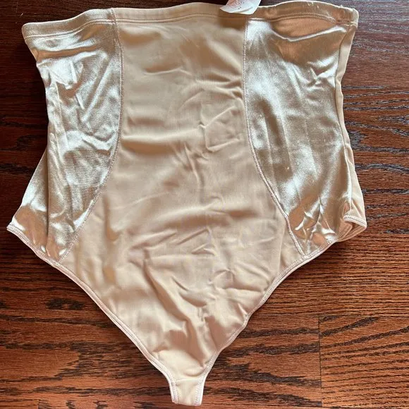 NWT Annette Hi-Waisted Tummy Control Thong Shapewear Panty Girdle Underwear XXL