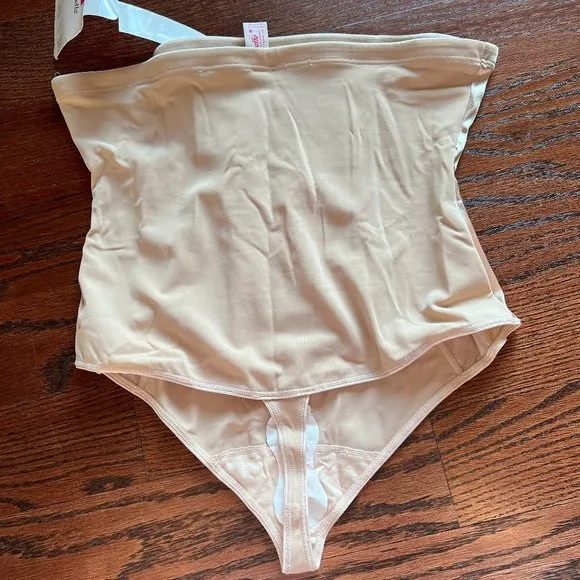 NWT Annette Hi-Waisted Tummy Control Thong Shapewear Panty Girdle Underwear XXL