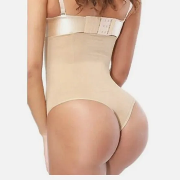 NWT Annette Hi-Waisted Tummy Control Thong Shapewear Panty Girdle Underwear XXL