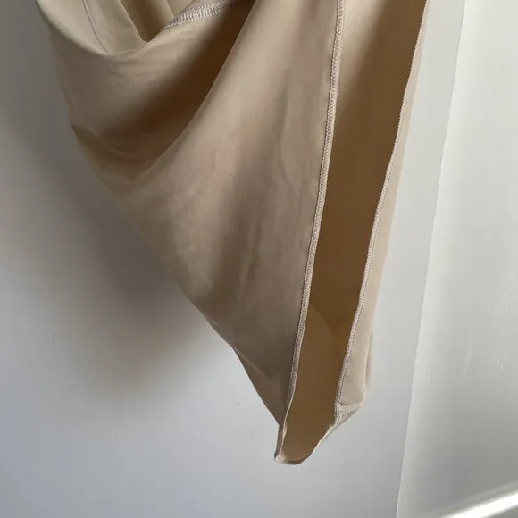 NWT SPANX Hide &amp; Sleek Strapless Full Slip Size L Nude Shapewear Mini