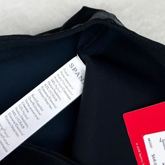 NWT Spanx Smart Grip Half Slip Shaping Skirt in Black