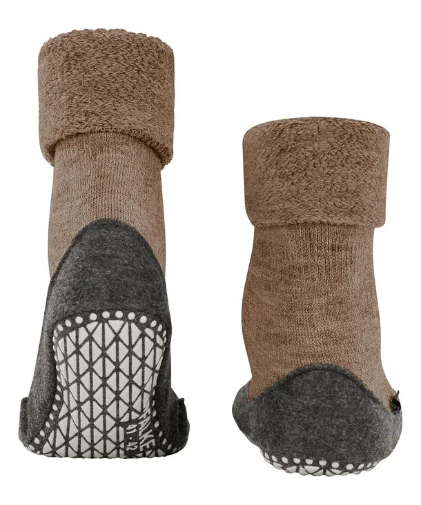 Pantoffel Merinowol Antislip Cosy Shoe 16560 5157 Nutmeg Mel