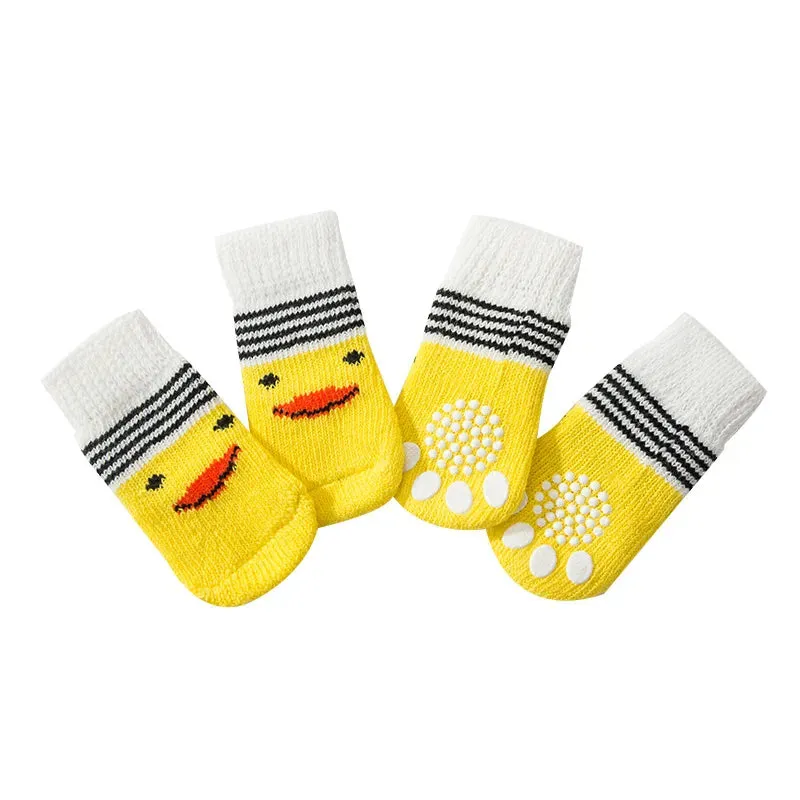 Paw Printed Anti-slip Dog Socks
