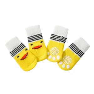 Paw Printed Anti-slip Dog Socks