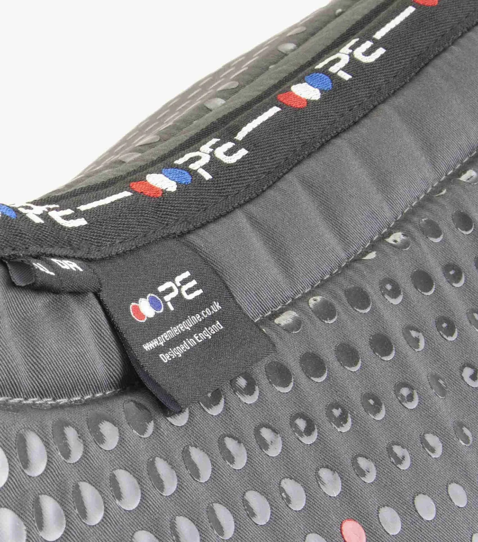 PEI Close Contact TechGrip Dressage Pad (Grey)