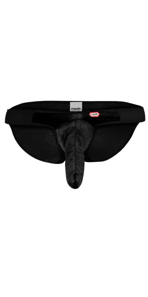 Pikante 1098 Clandestine Velvet Bikini Black