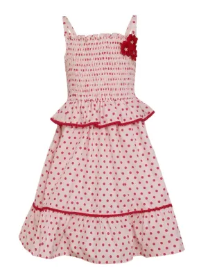 Polka Smock Dress